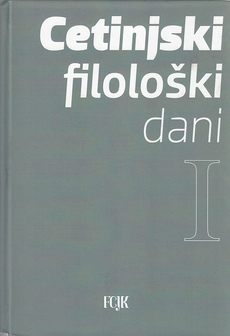 CETINJSKI FILOLOŠKI DANI 1-0