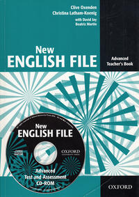 NEW ENGLISH FILE ADVANCED 1-5: Students Book, Workbook with key, Teachers book, Class Audio CDc, Video DVD-3